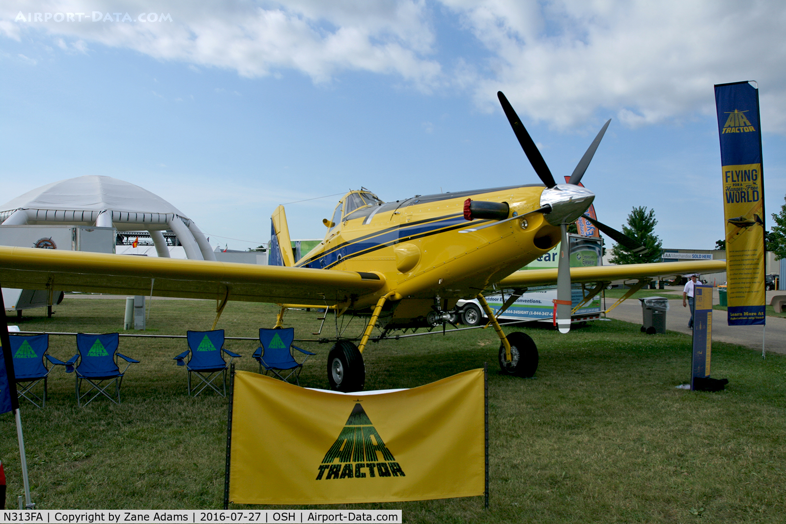 N313FA, 2016 Air Tractor AT-802A C/N 802A-655, At the 2016 EAA AirVenture - Oshkosh, Wisconsin
