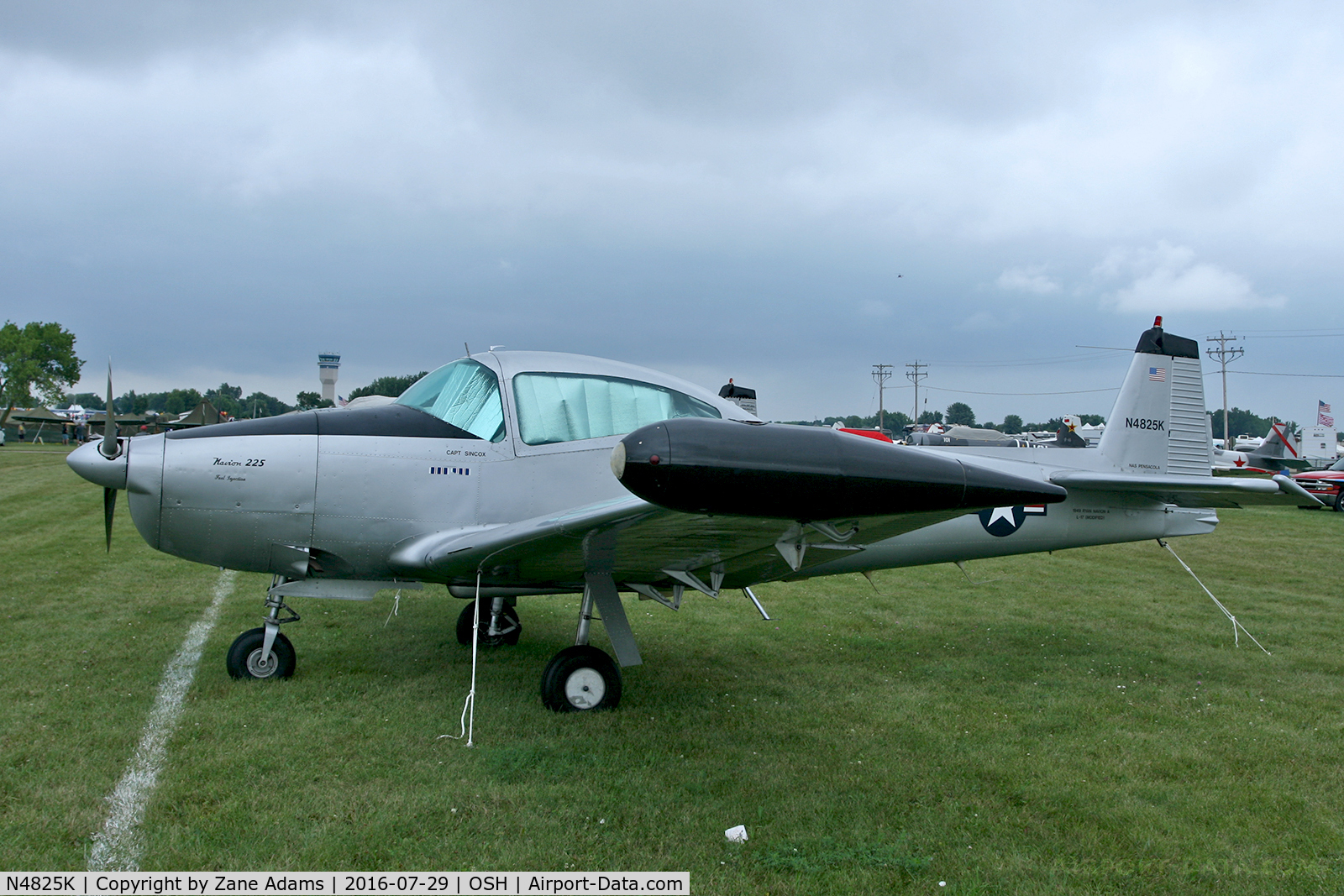 N4825K, 1949 Ryan Navion C/N NAV-4-1825, At the 2016 EAA AirVenture - Oshkosh, Wisconsin