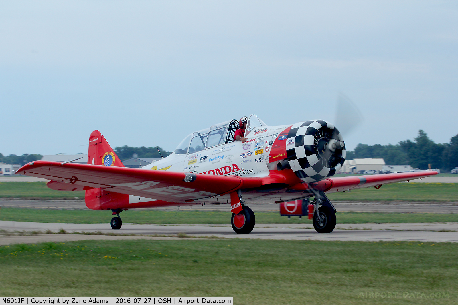 N601JF, 1943 North American AT-6C C/N 88-12151, At the 2016 EAA AirVenture - Oshkosh, Wisconsin
