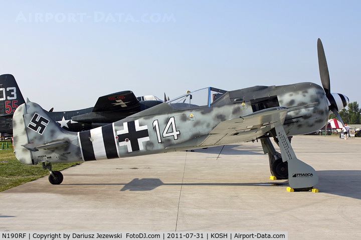 N190RF, Focke-Wulf Fw-190A-9 C/N 980 574, Focke Wulf FW 190A-9 CN 980 574, NX190RF