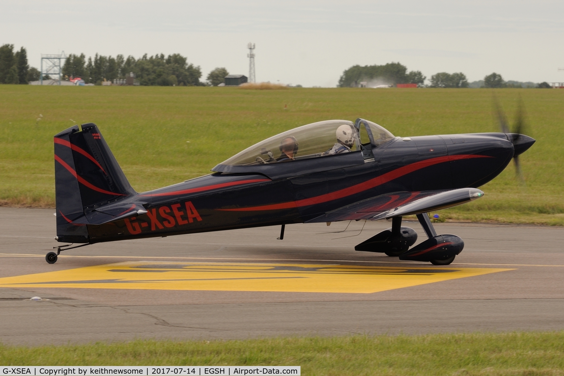 G-XSEA, 2005 Vans RV-8 C/N PFA 303-14228, Return Visitor.