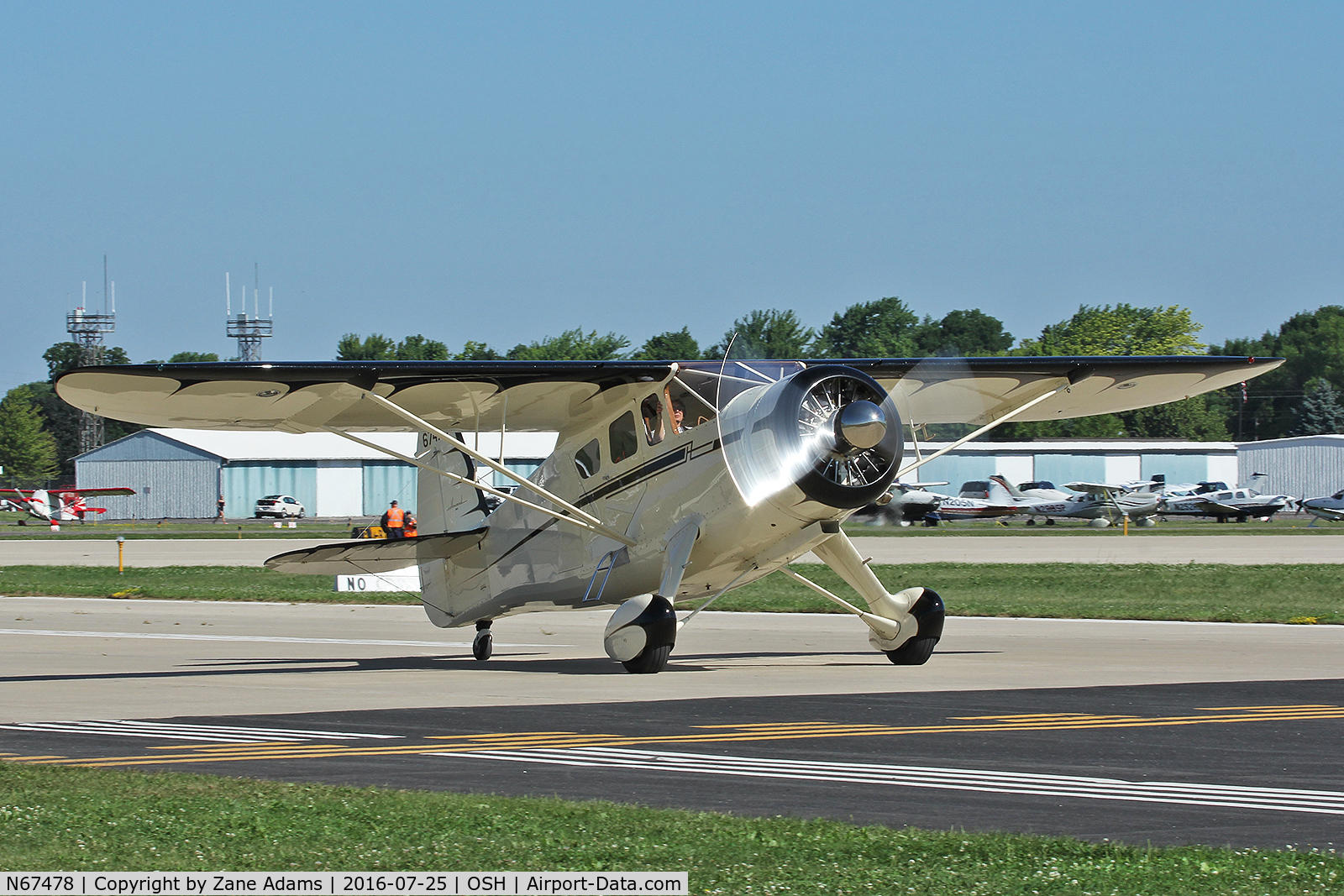 N67478, Howard Aircraft DGA-15P C/N 562, At the 2016 EAA AirVenture - Oshkosh, Wisconsin