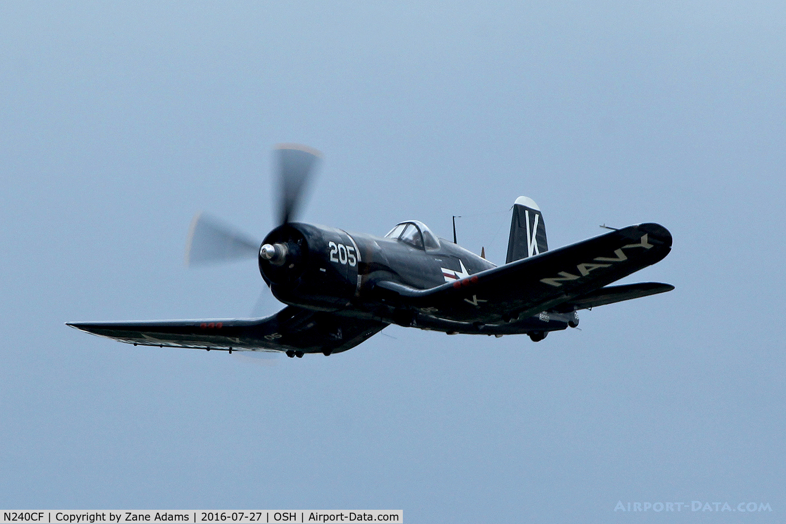 N240CF, 1945 Vought F4U-4 Corsair C/N 9513, his war mongering posture that lead to the outbreak of war to begin with