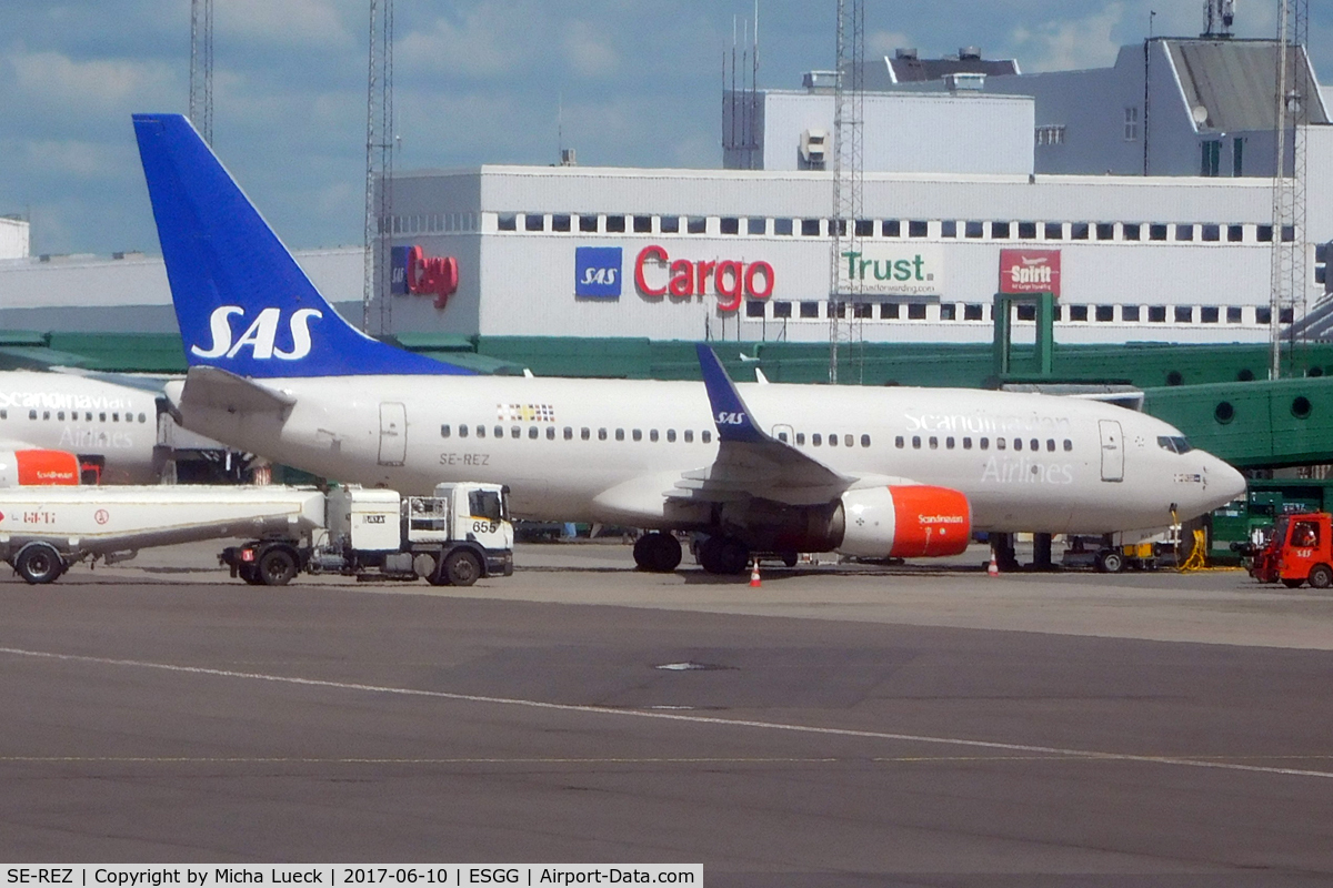 SE-REZ, 2003 Boeing 737-76N C/N 32738, At Gothenburg