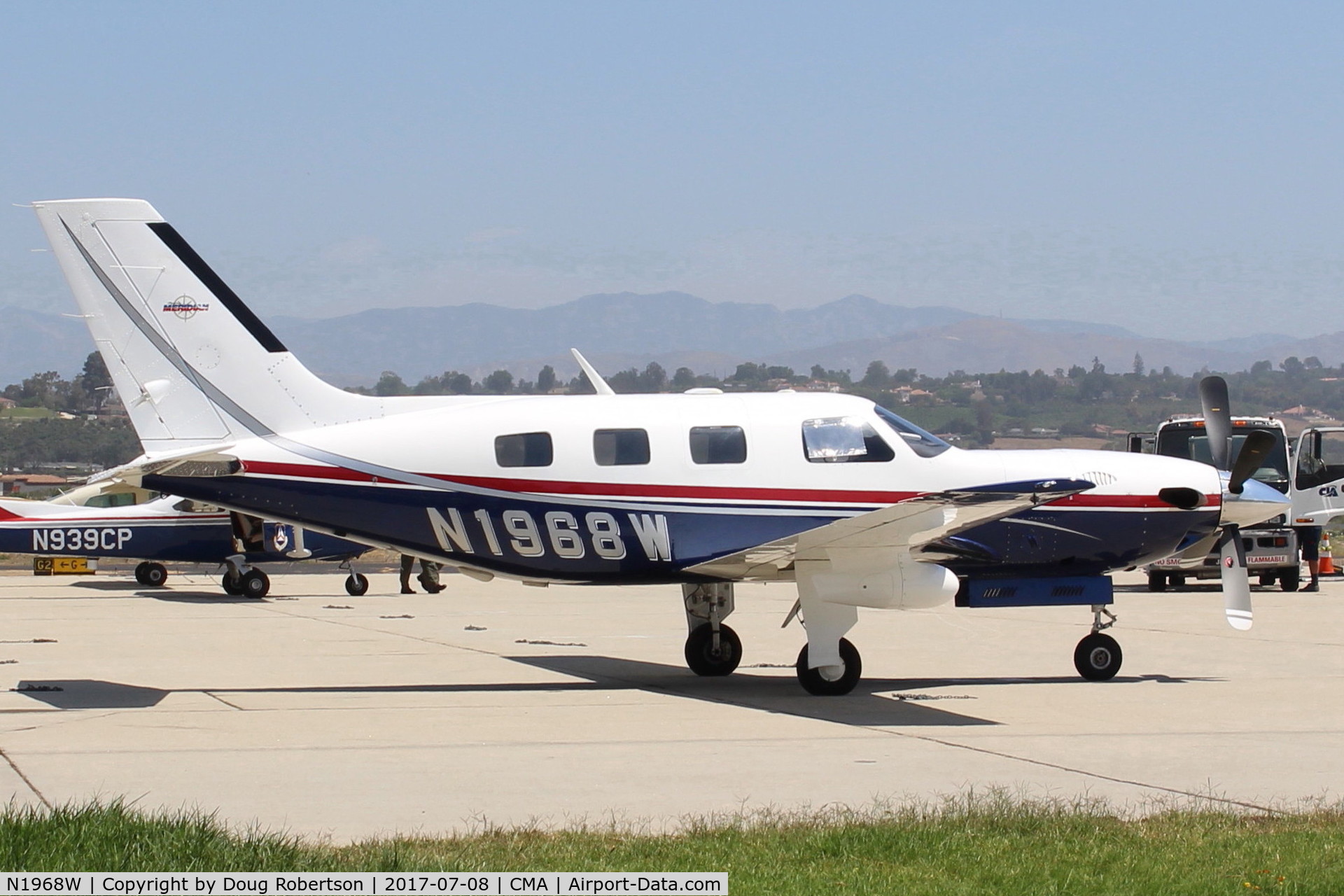N1968W, 2001 Piper PA-46-500TP C/N 4697115, 2001 Piper PA-46-500TP MALIBU MERIDIAN, one P&W(C)PT6A-42A Turboprop derated to 500 sHp for takeoff, 6 seats