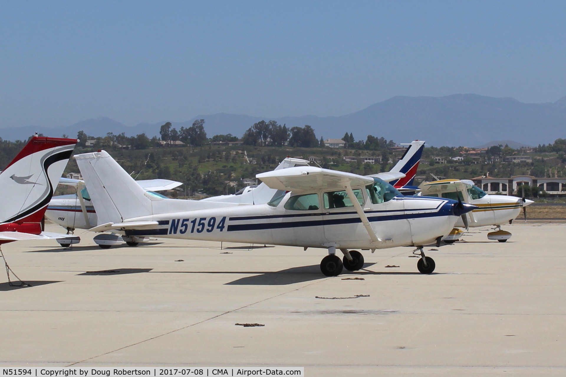 N51594, 1980 Cessna 172P C/N 17274326, 1980 Cessna 172P SKYHAWK, Lycoming IO-320-H2AD 160 Hp