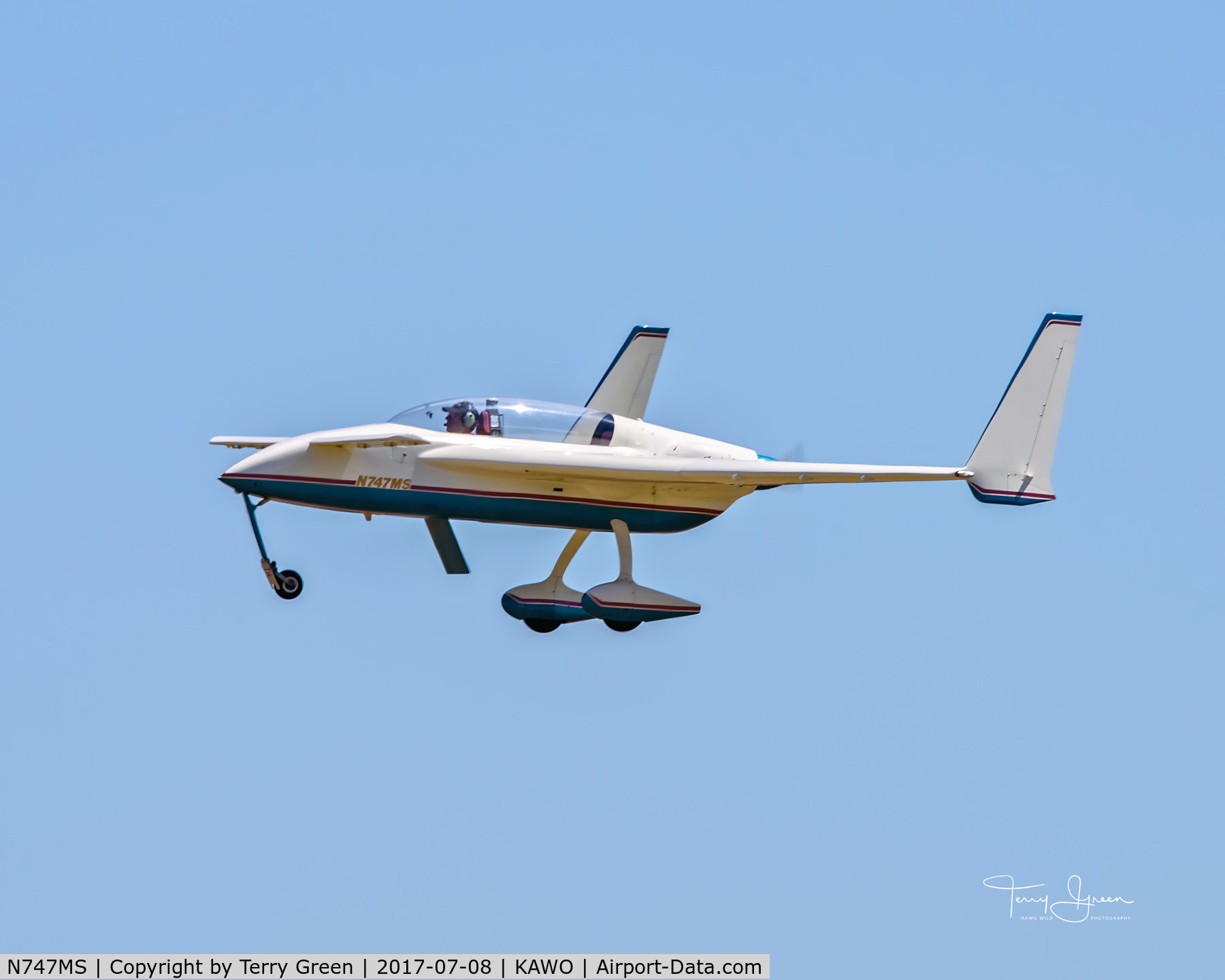 N747MS, 1995 Rutan Long-EZ C/N 1374, 2017 ARLINGTON FLY-IN