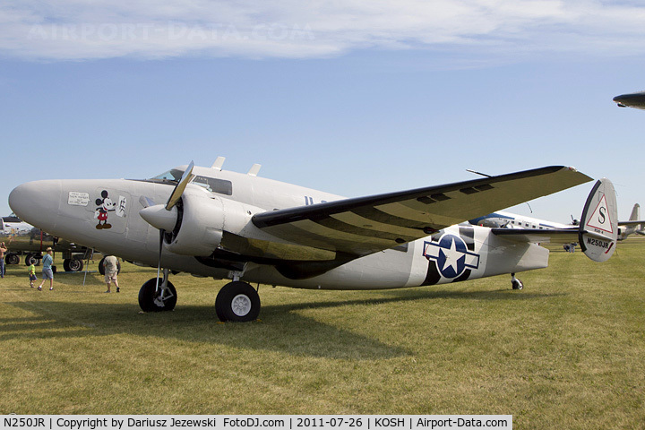 N250JR, 1942 Howard Aero Howard 250 (Lockheed C-60A Lodestar) C/N 2232 (18-2232), Lockheed 18-56 Lodestar CN 2232, N250JR