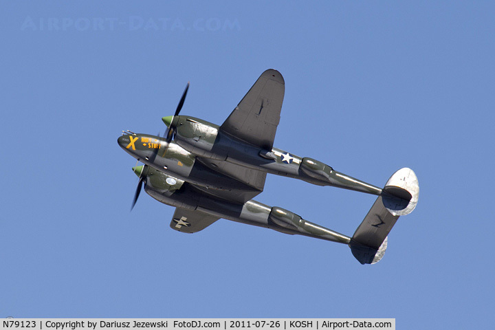 N79123, 1945 Lockheed P-38L-5 Lightning C/N 422-8235, Lockheed P-38L-5 Lightning Ruff Stuff CN 422-8235, NX79123
