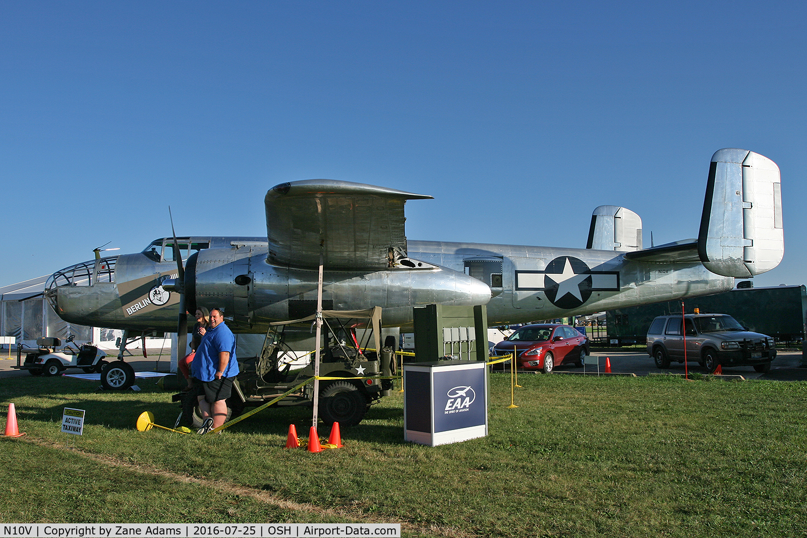 N10V, 1943 North American B-25H Mitchell C/N 98-21433, At the 2016 EAA AirVenture - Oshkosh, Wisconsin