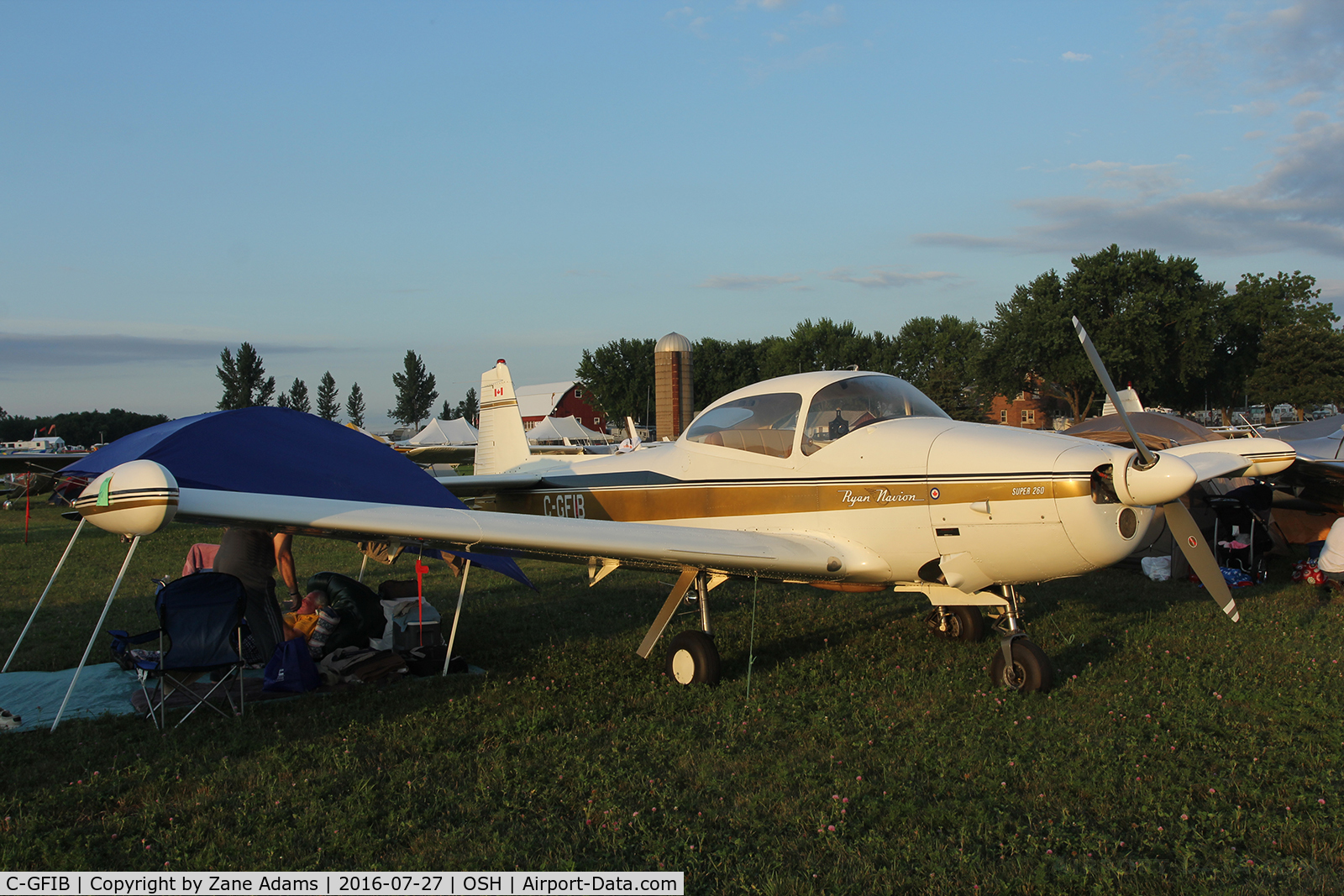 C-GFIB, 1951 Ryan Navion B C/N NAV-4-2315B, At the 2016 EAA AirVenture - Oshkosh, Wisconsin