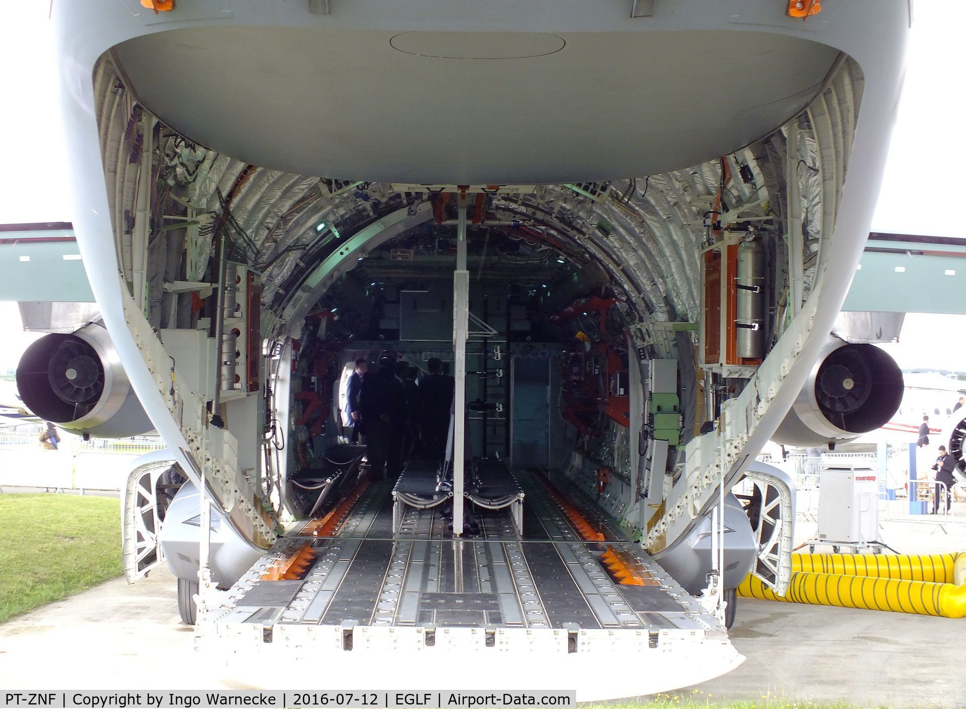 PT-ZNF, 2014 Embraer KC-390 (EMB-390) C/N 39000001, EMBRAER KC-390 (EMB-390) at Farnborough International 2016  #i