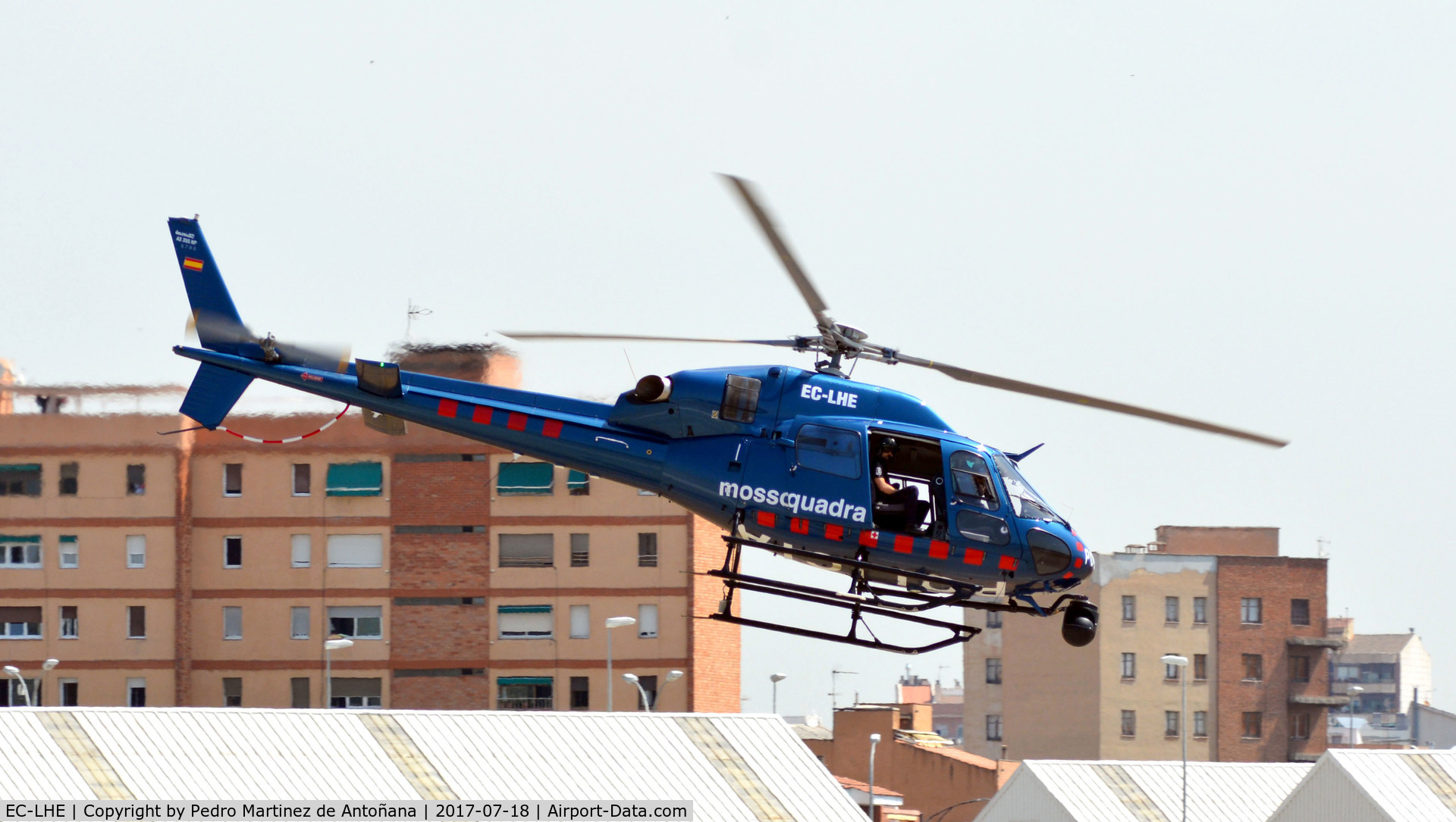 EC-LHE, 2010 Eurocopter AS-355N Ecureuil 2 C/N 5780, Aeropuerto Sabadell - España