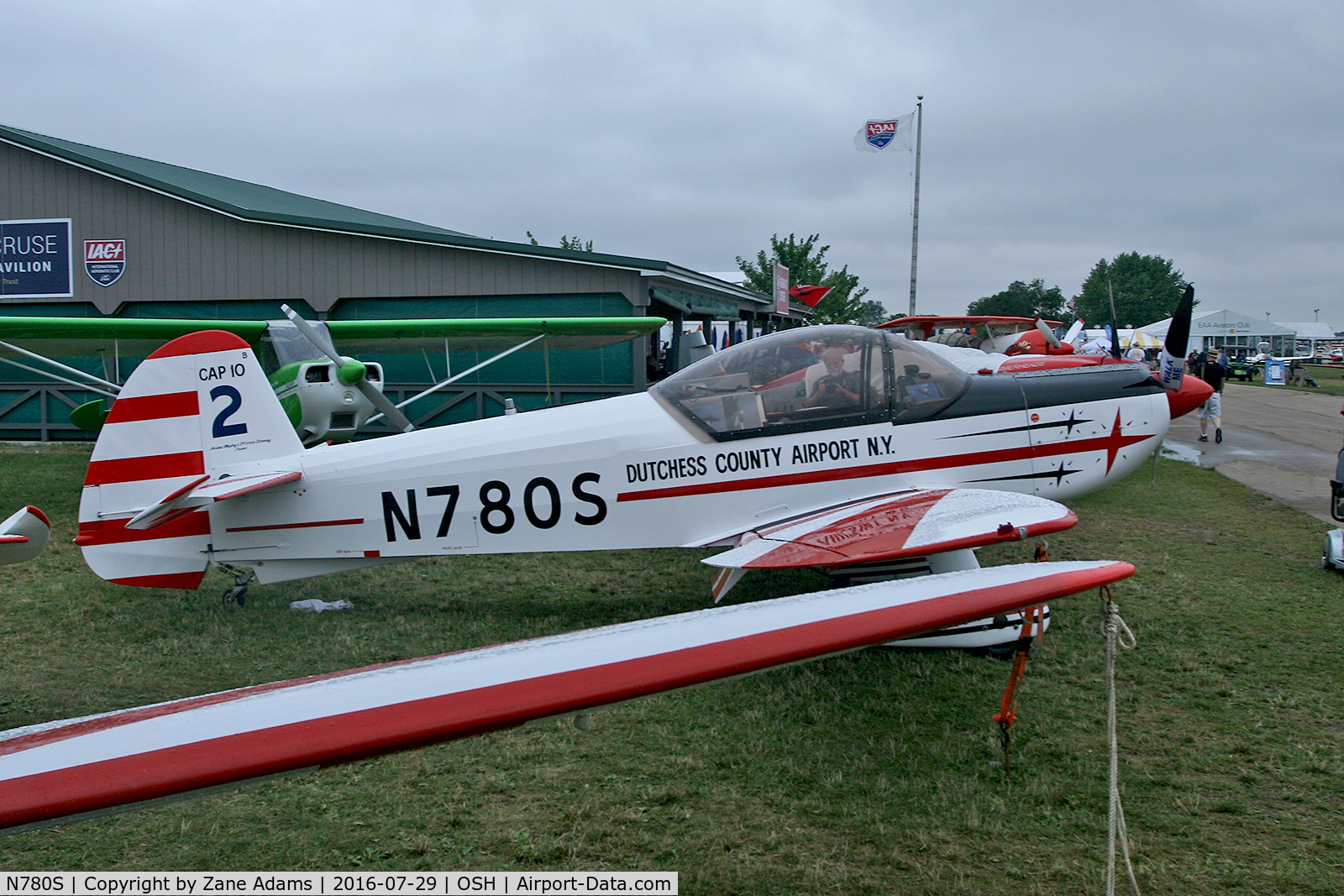 N780S, 1978 Mudry CAP-10B C/N 87, At the 2016 EAA AirVenture - Oshkosh, Wisconsin