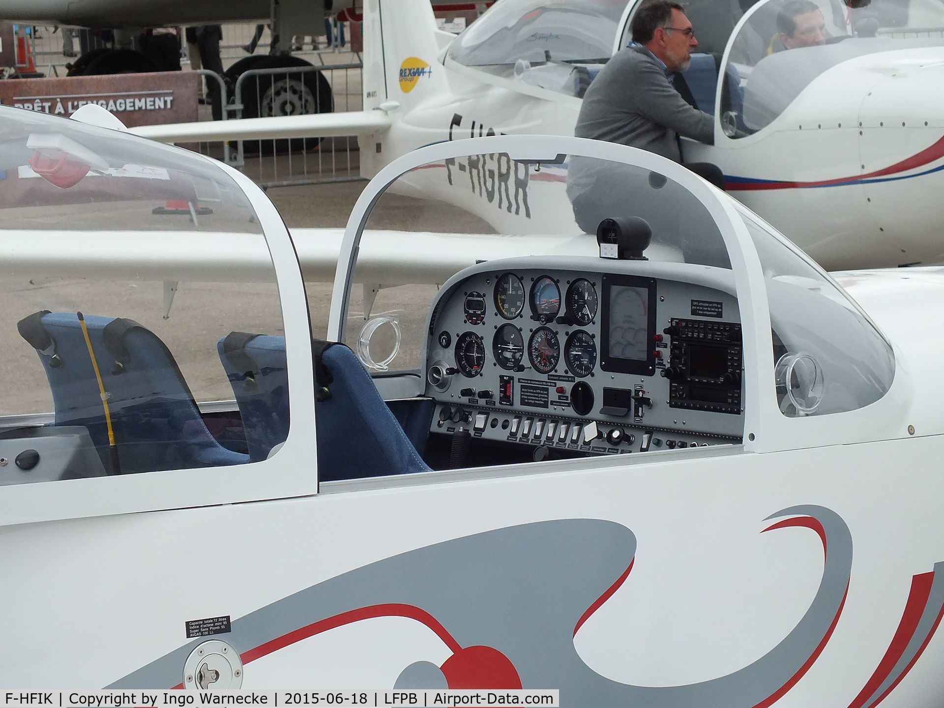 F-HFIK, 2015 Issoire APM 30 Lion C/N 35, Issoire APM 30 Lion at the Aerosalon 2015, Paris  #c