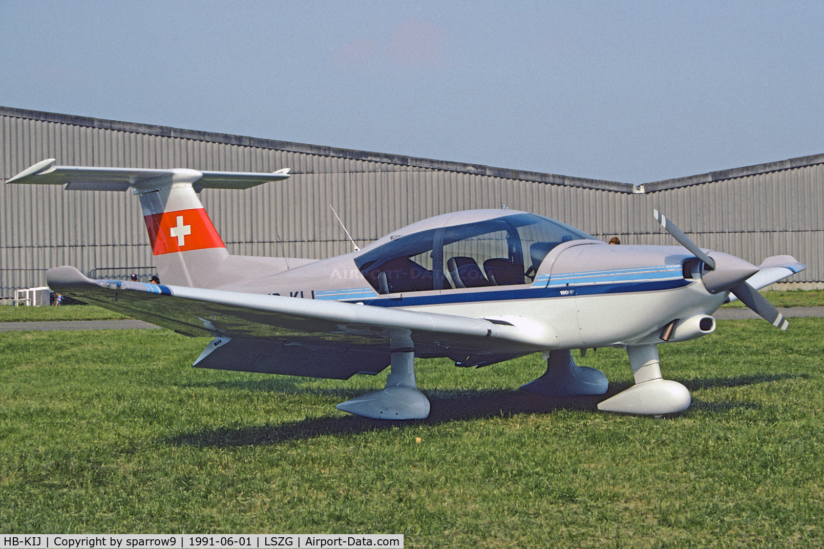HB-KIJ, 1991 Robin R-3000-160 C/N 150, General Aviation Show at Grenchen