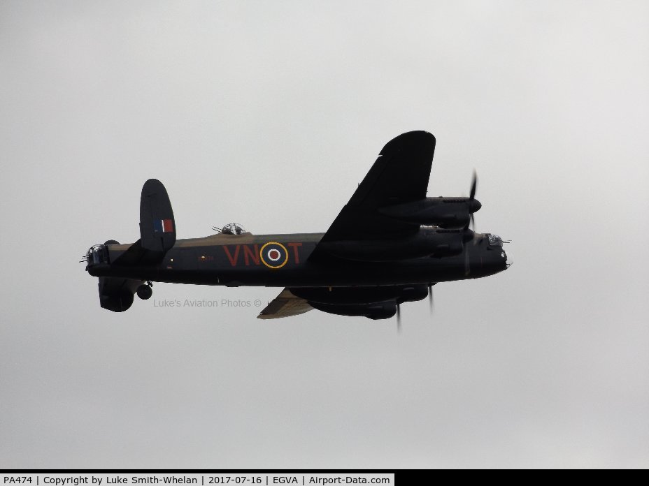 PA474, 1945 Avro 683 Lancaster B1 C/N VACH0052/D2973, Displaying at RIAT 17.