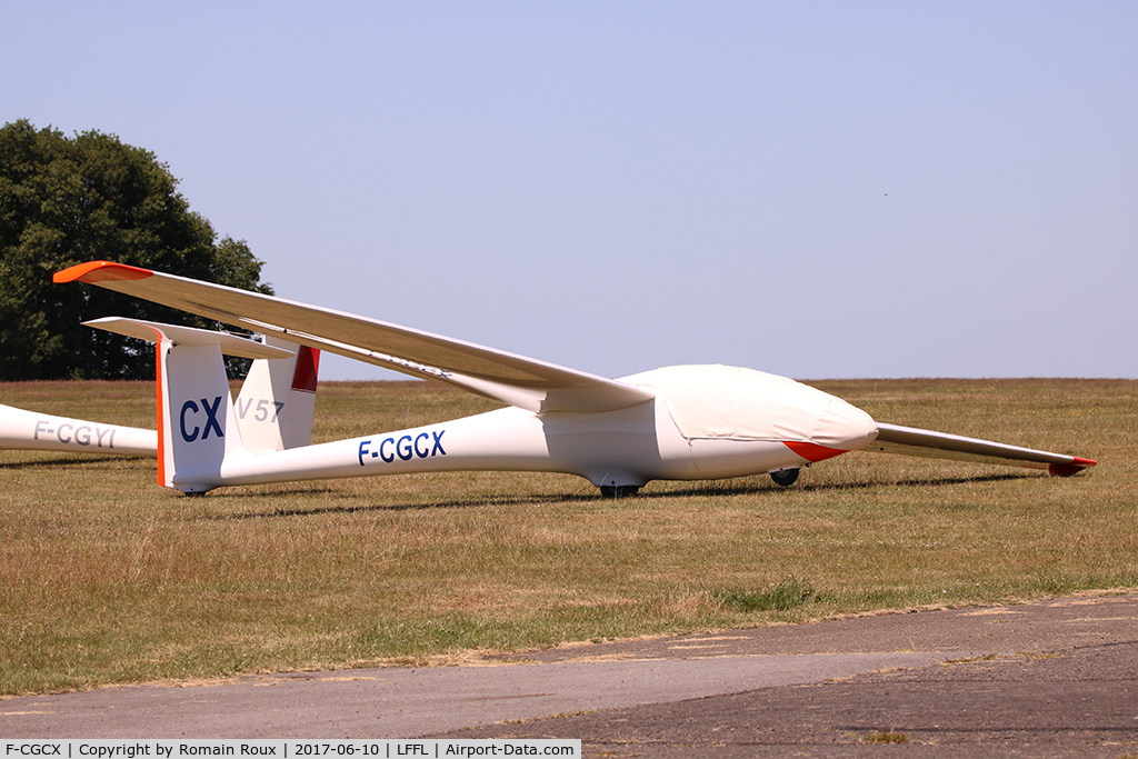 F-CGCX, Schleicher ASK-23B C/N 23064, Parked