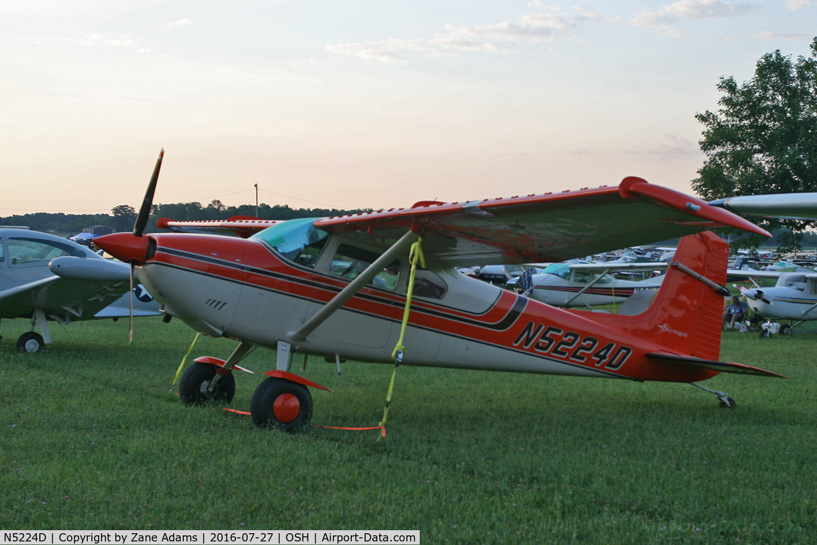 N5224D, 1957 Cessna 180A C/N 50122, At the 2016 EAA AirVenture - Oshkosh, Wisconsin