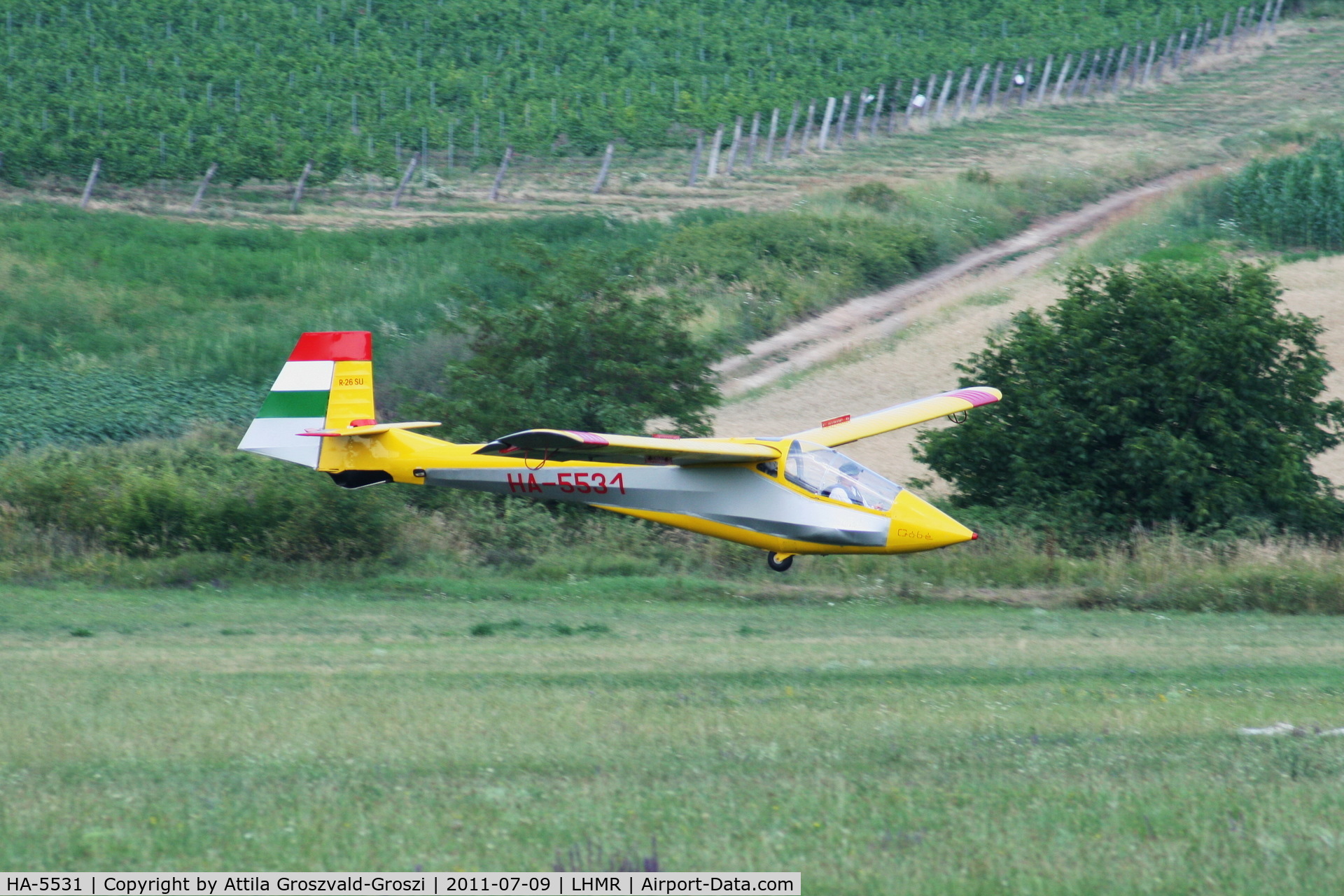 HA-5531, 1985 Rubik R-26SU Góbé 82 C/N AA800047, Maklár Airfield, Hungary