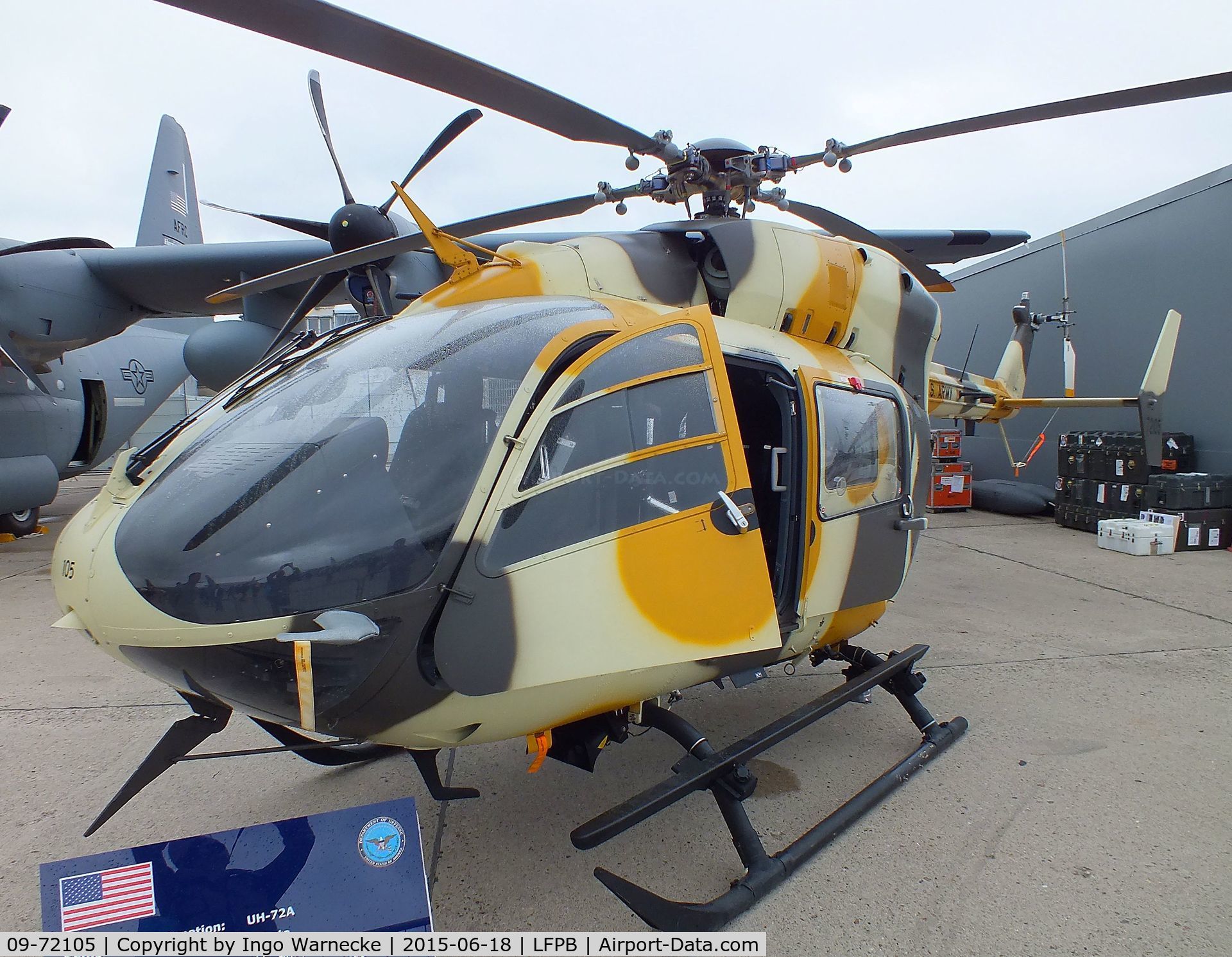 09-72105, 2009 Eurocopter UH-72A Lakota C/N 9320, Eurocopter UH-72A Lakota of the US Army at the Aerosalon 2015, Paris