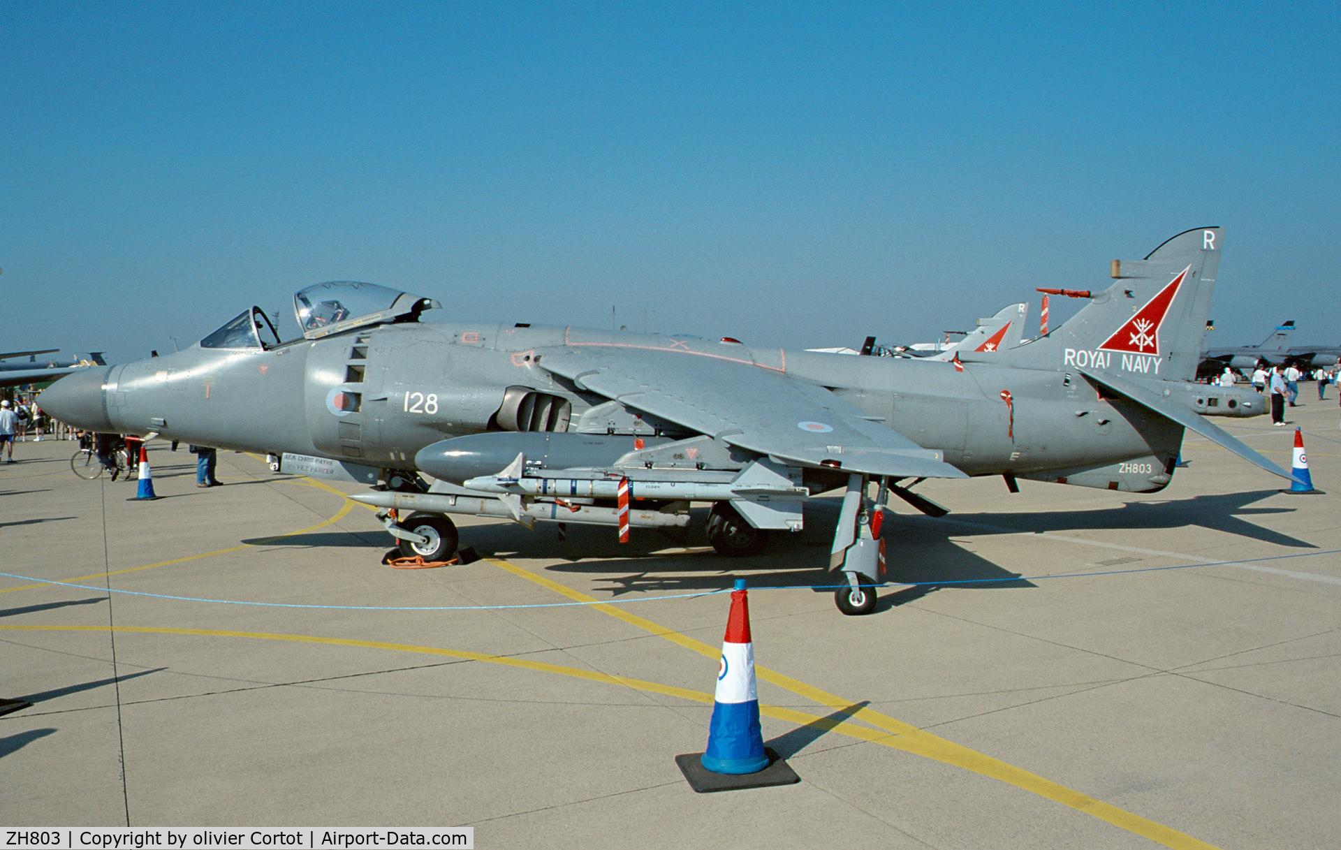 ZH803, 1996 British Aerospace Sea Harrier F/A.2 C/N NB08, RIAT 2001