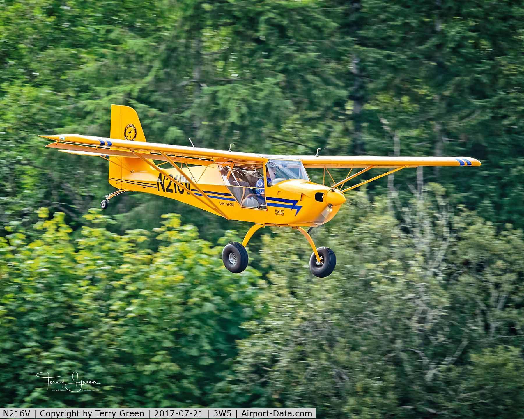 N216V, 2012 Aeropro CZ A220 C/N 35212, 2017 North Cascades Vintage Aircraft Museum Fly-In