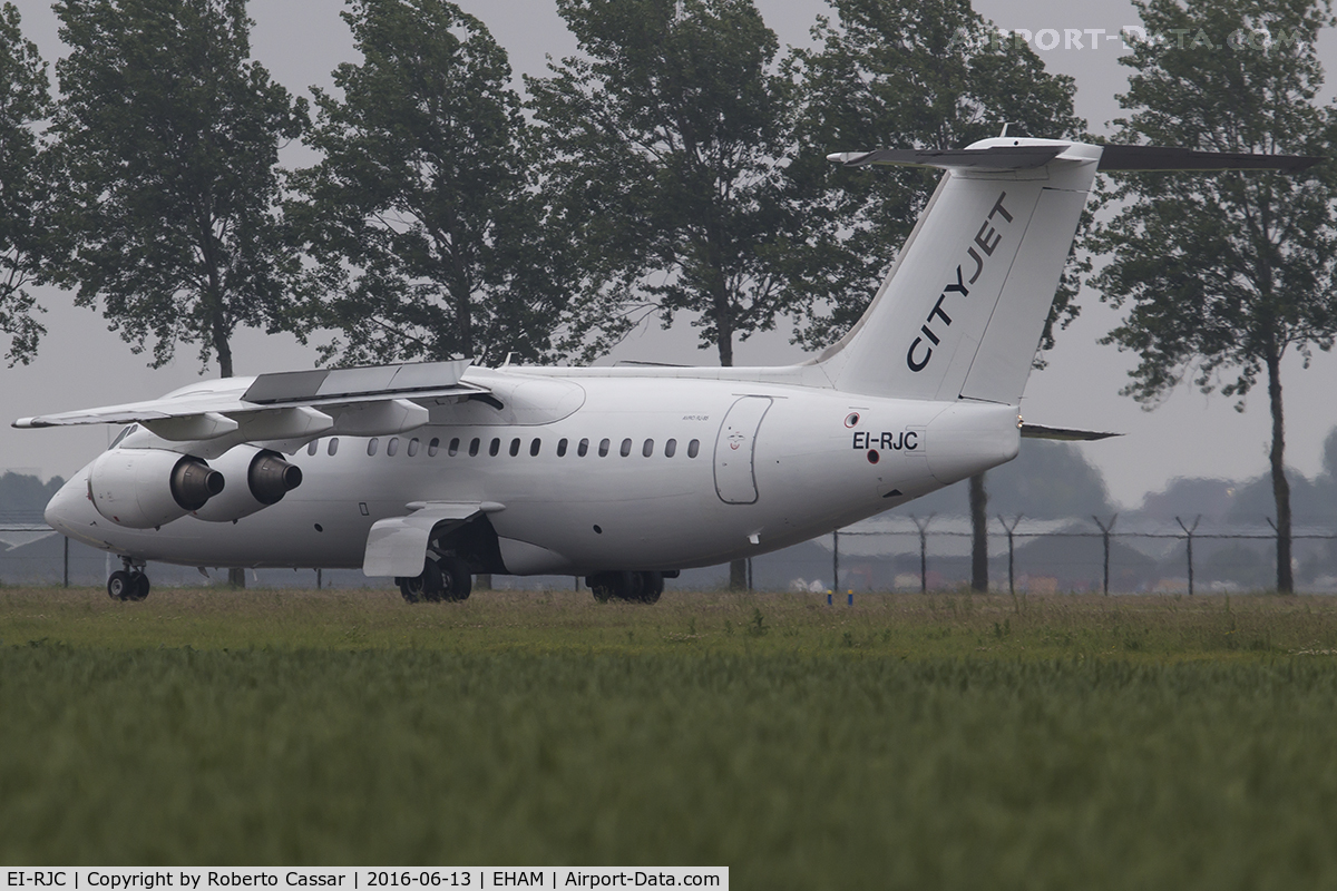 EI-RJC, 1998 British Aerospace Avro 146-RJ85 C/N E.2333, Schiphol