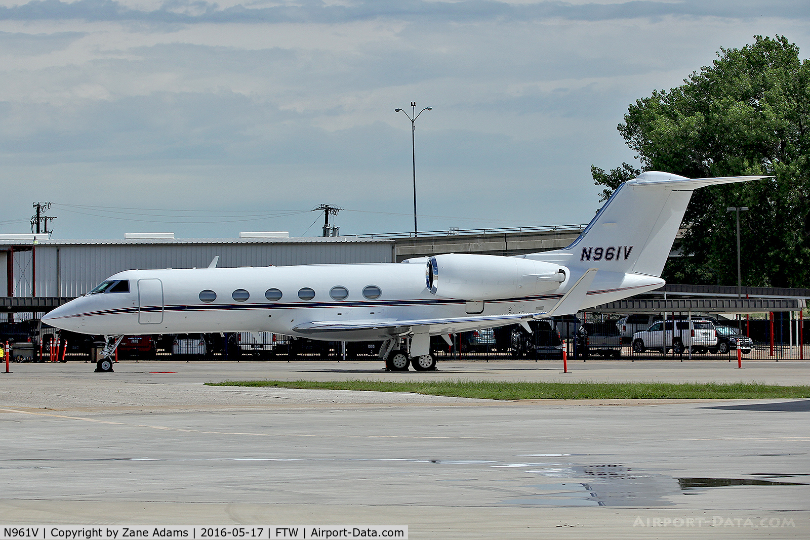 N961V, 1996 Gulfstream Aerospace G-IV C/N 1298, Meacham Field - Fort Worth, TX