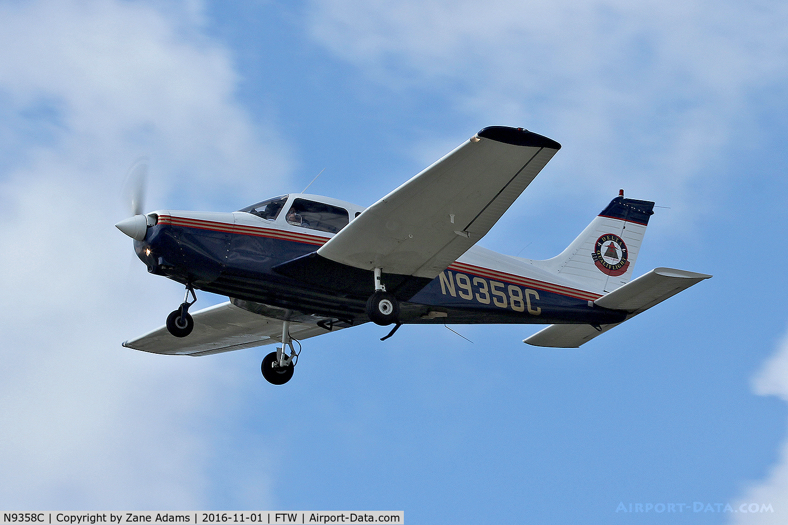 N9358C, 1978 Piper PA-28-161 C/N 28-7816466, Meacham Field - Fort Worth, TX
