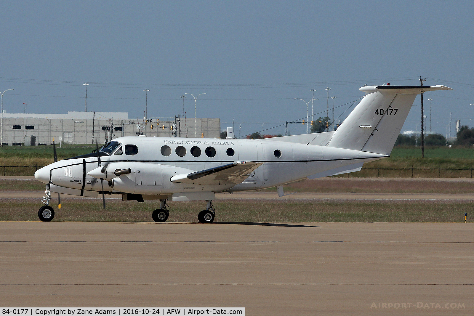 84-0177, 1984 Beech C-12 U-3 C/N BL-107, At Alliance Airport - Fort Worth,TX