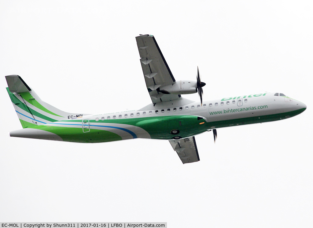 EC-MOL, 2016 ATR 72-600 (72-212A) C/N 1359, Delivery day...