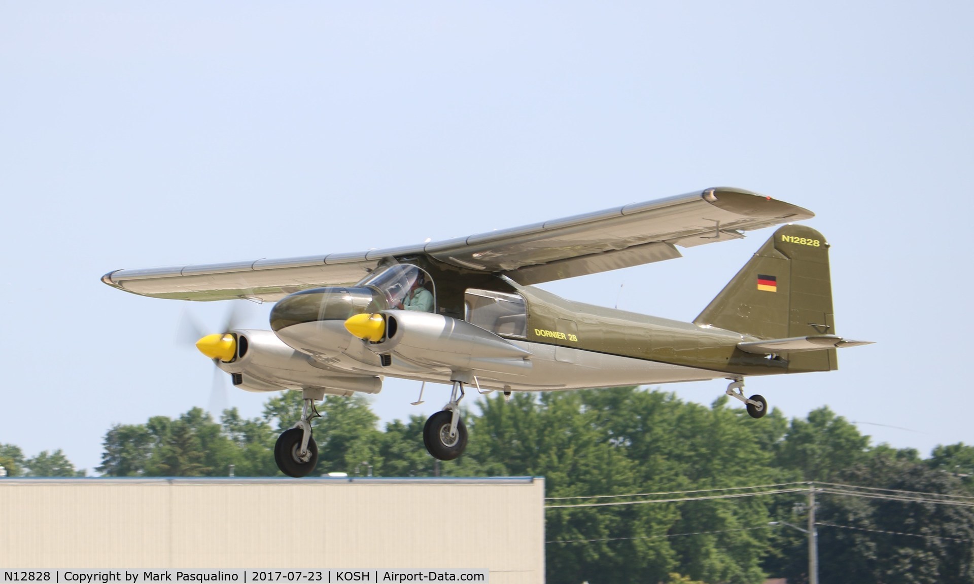 N12828, 1961 Dornier Do-28A-1 C/N 3023, Dornier Do-28A-1
