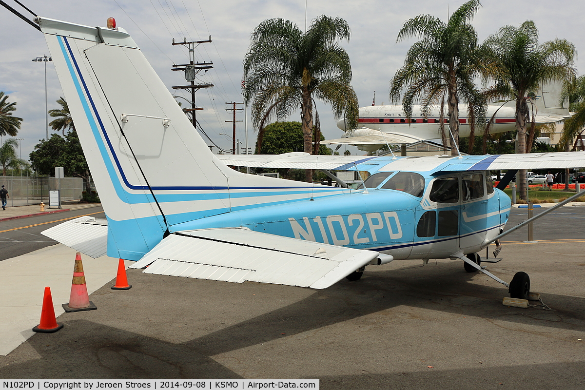 N102PD, 1973 Cessna 172M C/N 17261108, ksmo