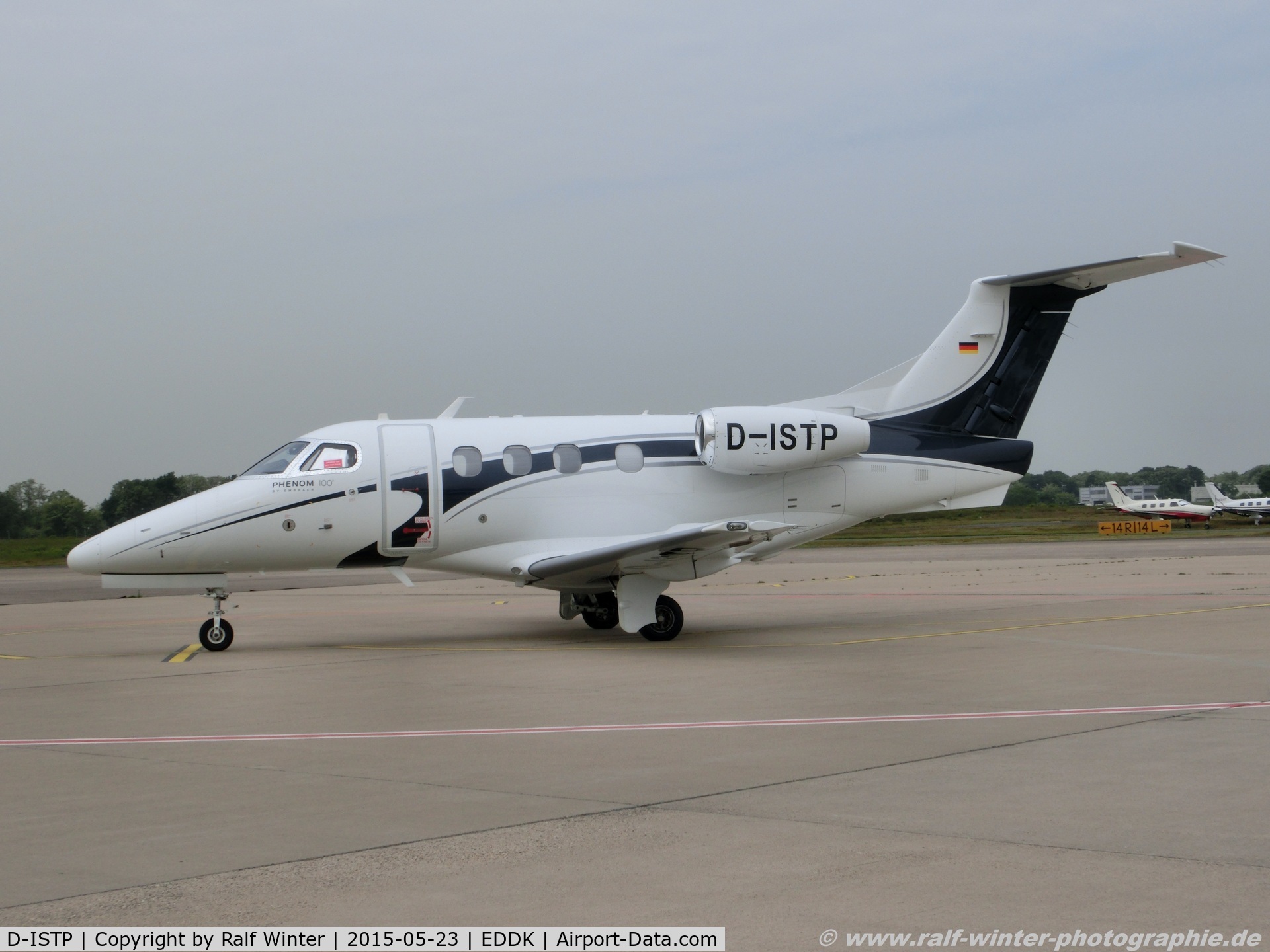 D-ISTP, 2010 Embraer EMB-500 Phenom 100 C/N 50000147, Embraer EMB-500 Phenom 100 - MHV MHS Aviation - 50000147 - D-ISTP - 23.05.2015 - CGN