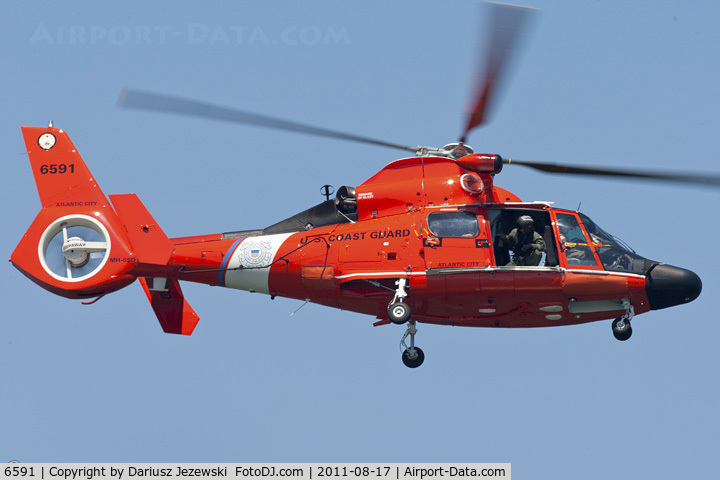 6591, Aerospatiale MH-65D C/N 6292, MH-65D Dolphin 6591 from CGAS Atlantic City, NJ