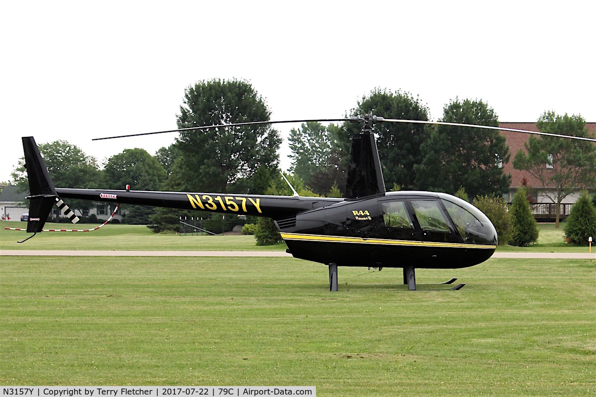 N3157Y, 2007 Robinson R44 II C/N 12053, At Brennand Airport , Wisconsin