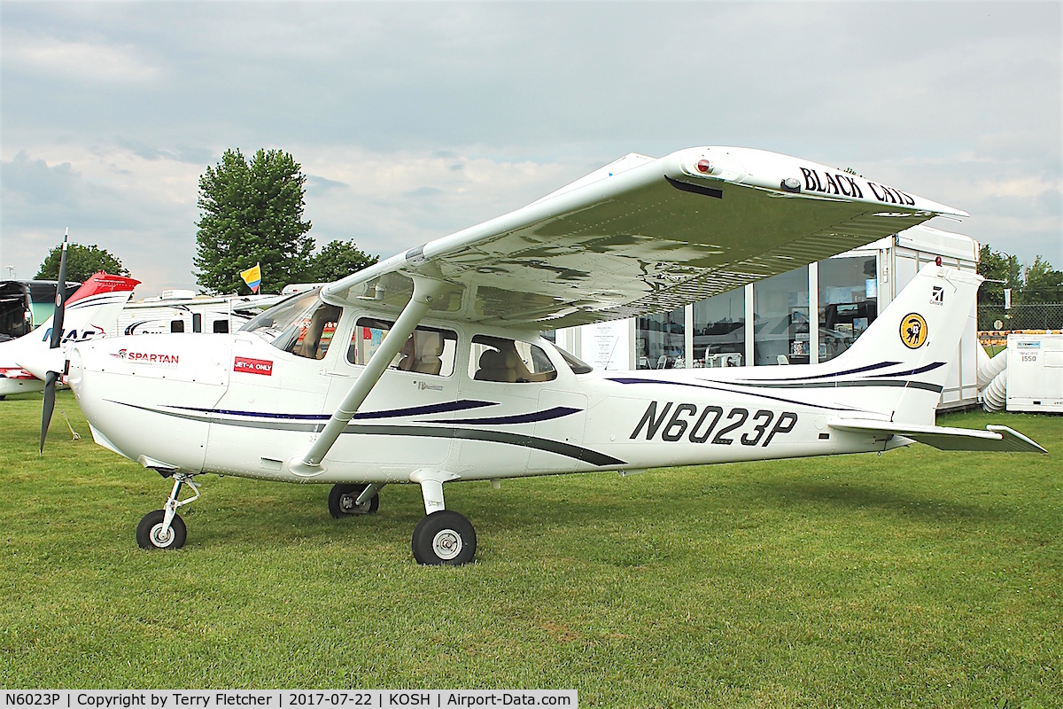 N6023P, 2006 Cessna 172R C/N 17281334, On display at 2017 EAA AirVenture at Oshkosh