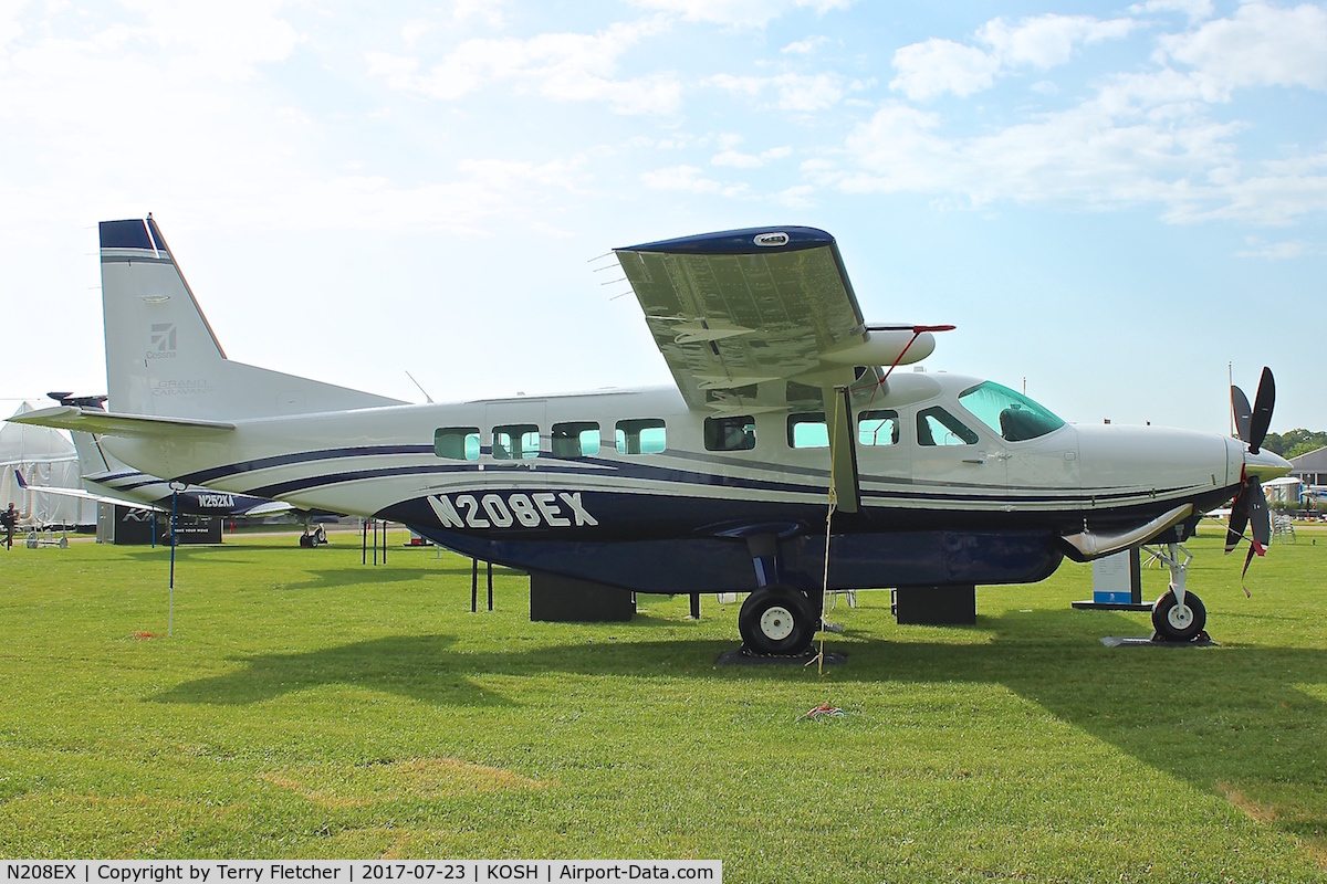 N208EX, 2017 Cessna 208B Grand Caravan EX C/N 208B5403, On display at 2017 EAA AirVenture at Oshkosh