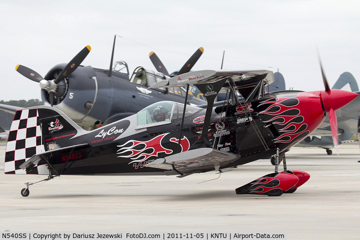 N540SS, 2011 Pitts S-2S Special C/N 006, Pitts S-2S CN 006 - Skip Stewart, N540SS