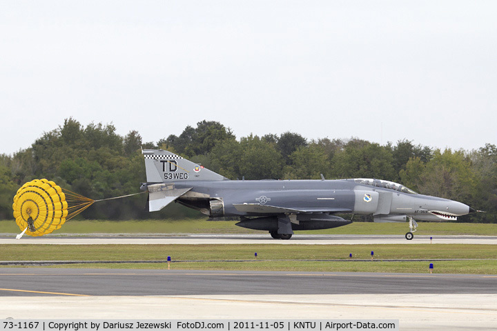 73-1167, 1973 McDonnell Douglas QF-4E Phantom II C/N 4679, QF-4E Phantom 73-1167 TD from 82nd ATRS 53rd WG Tyndall AFB, FL