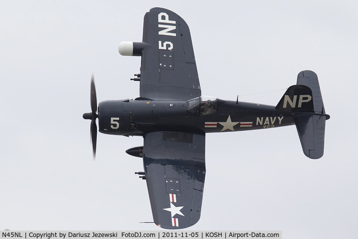 N45NL, 1951 Vought F4U-5NL Corsair C/N 124692, Chance Vought F4U-5NL Corsair CN 124692C, NX45NL