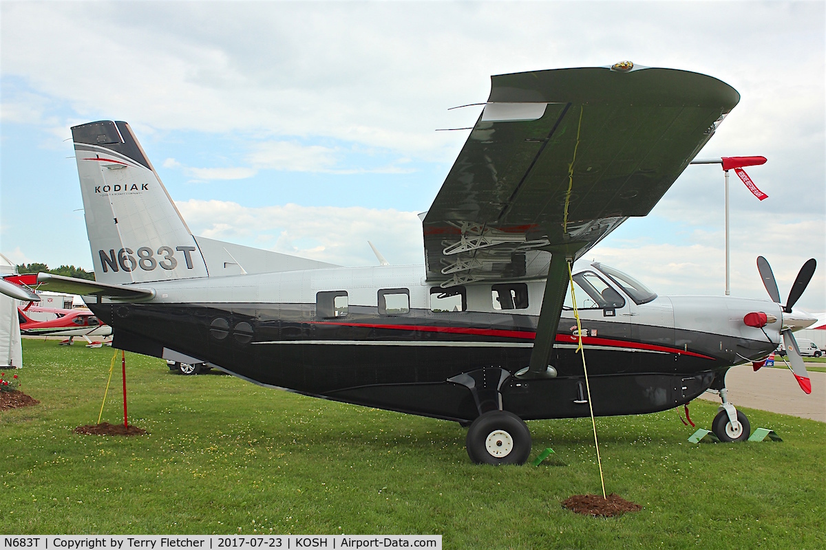 N683T, 2017 Quest Kodiak 100 C/N 100-0208, At 2017 EAA AirVenture at Oshkosh