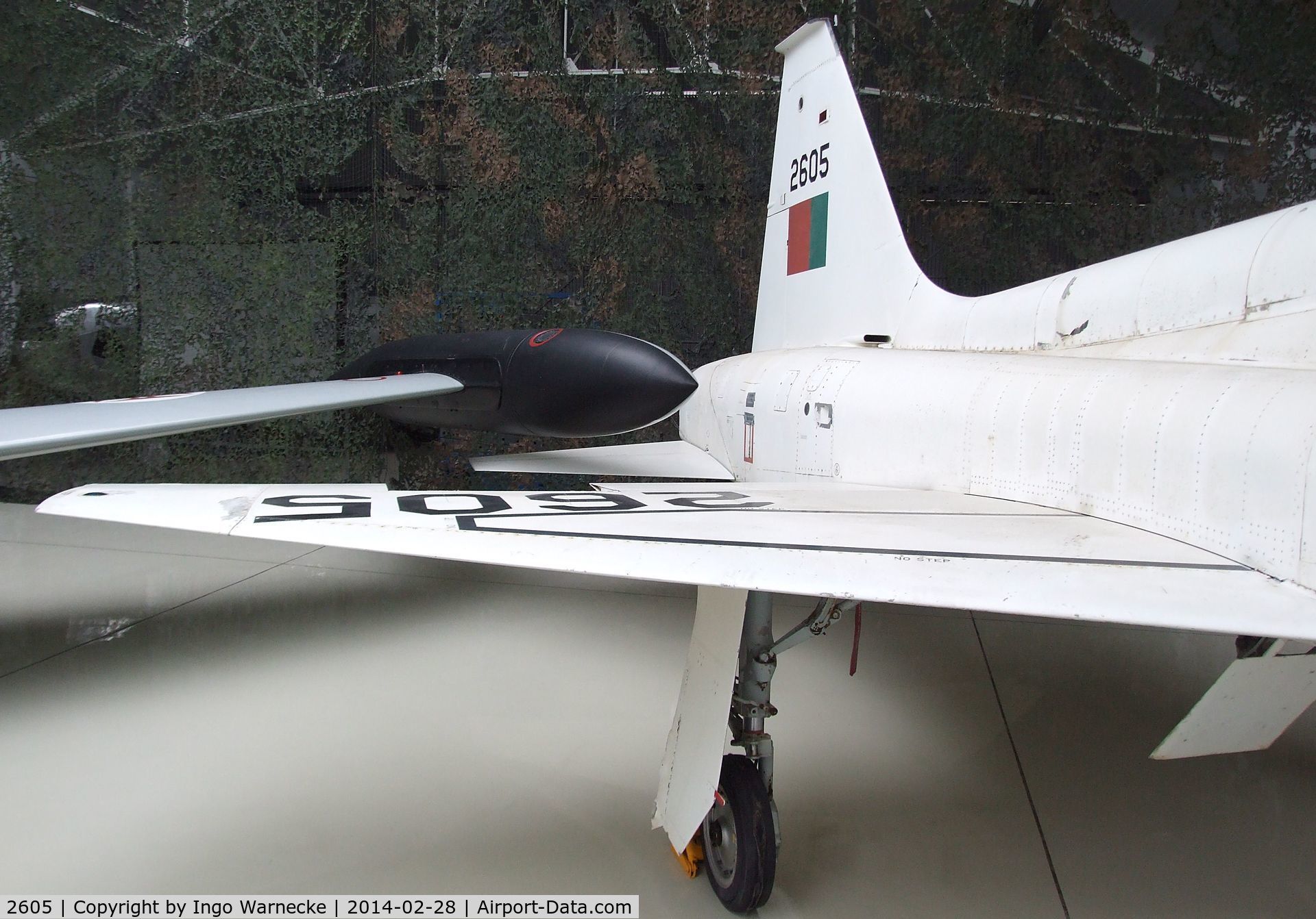 2605, 1961 Northrop T-38A Talon C/N N.5263, Northrop T-38A Talon at the Museu do Ar, Sintra