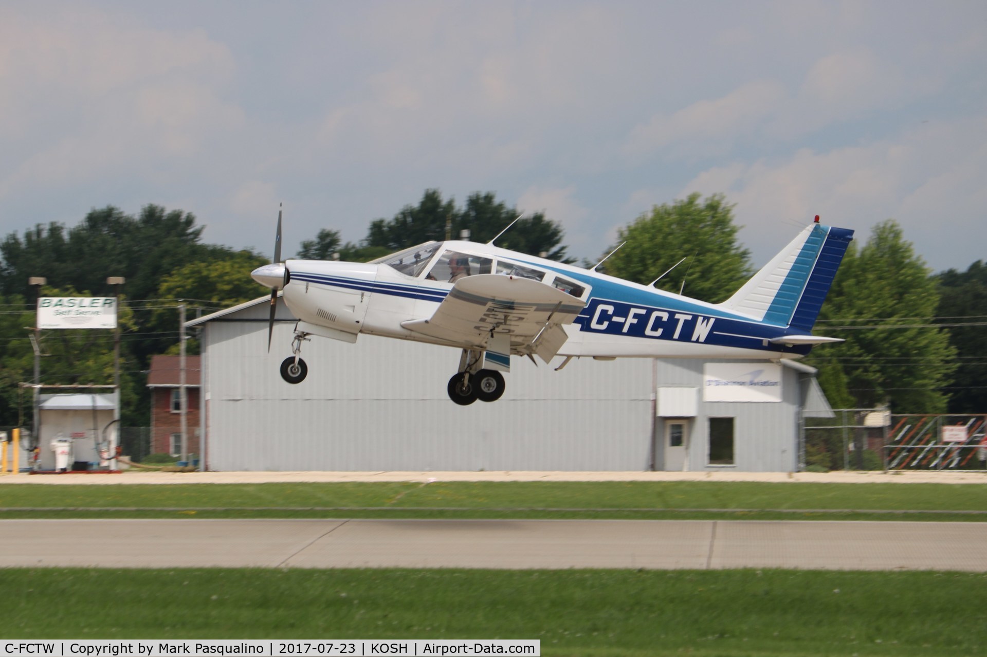 C-FCTW, 1968 Piper PA-28R-180 Cherokee Arrow C/N 28R30521, Piper PA-28R-180