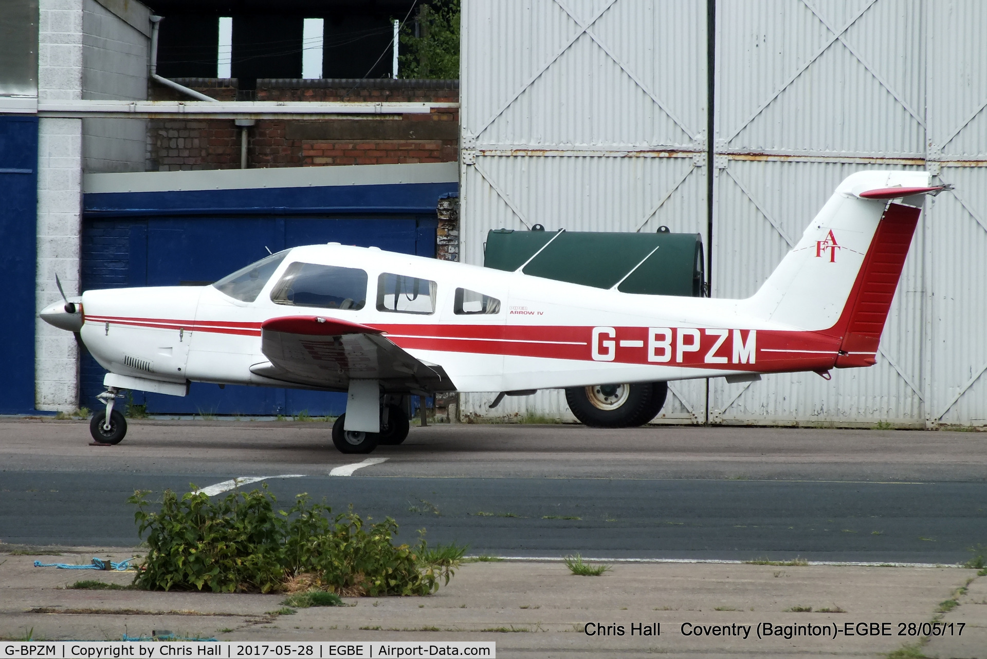 G-BPZM, 1979 Piper PA-28RT-201 Arrow IV C/N 28R-7918238, at Coventry