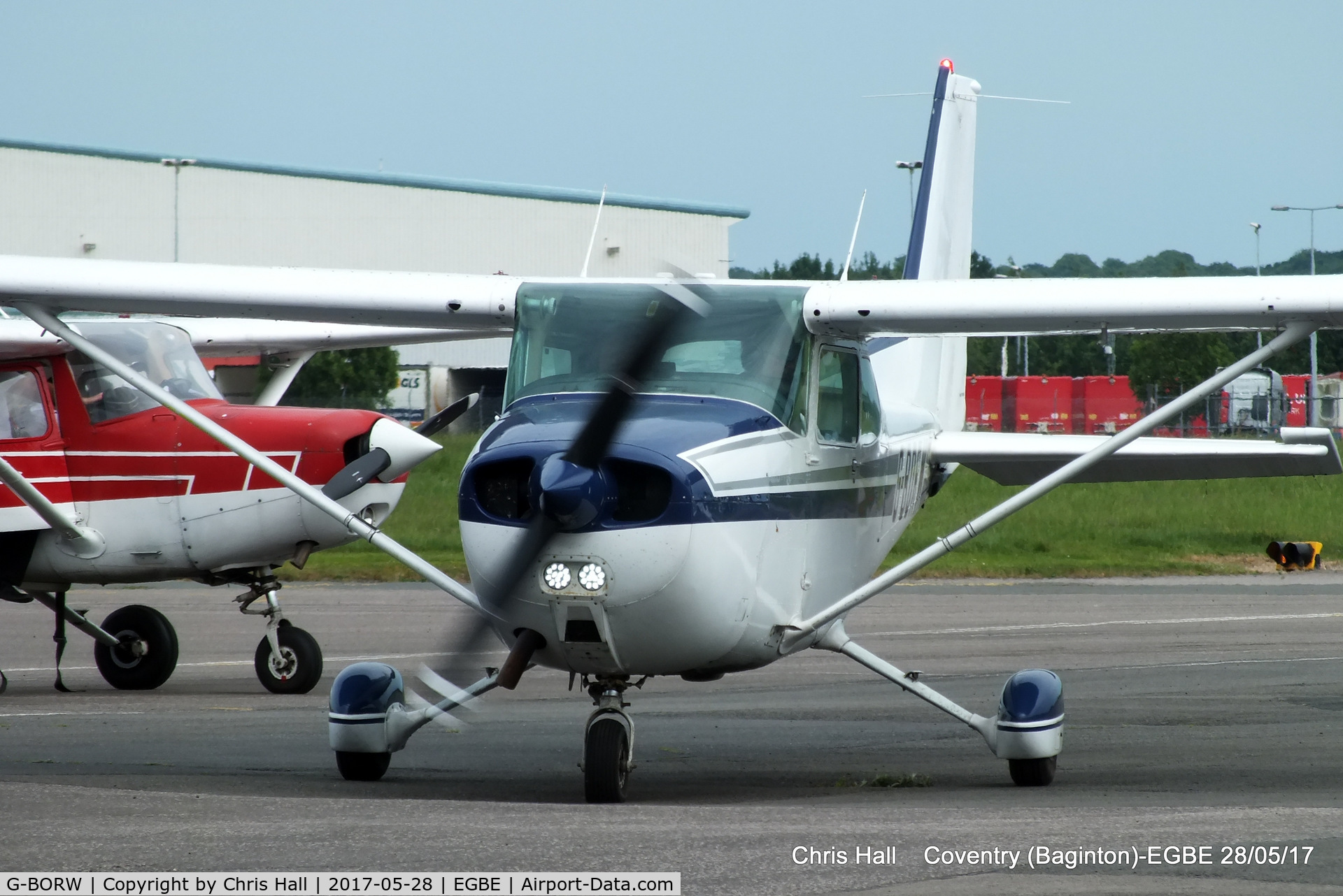 G-BORW, 1981 Cessna 172P C/N 172-74301, at Coventry