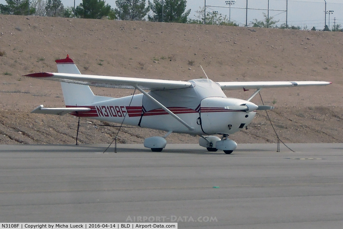 N3108F, 1960 Cessna 172B C/N 17248297, At Boulder City