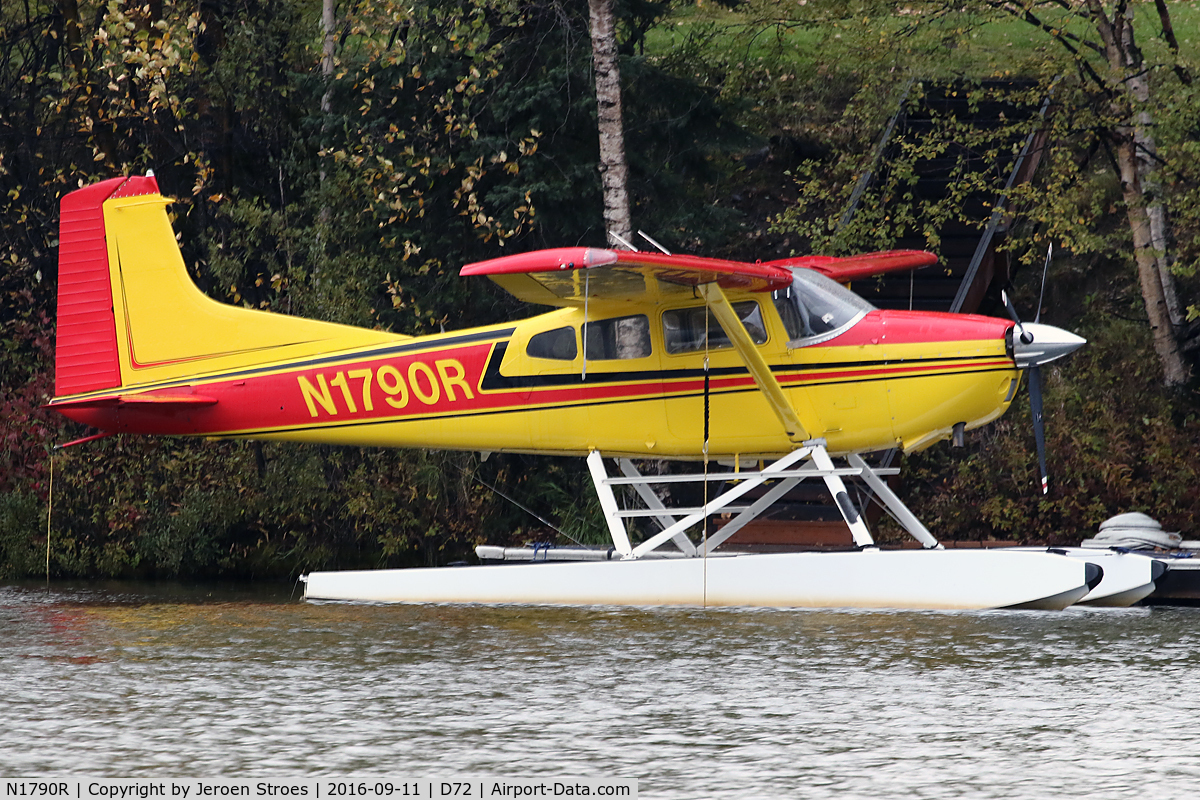 N1790R, 1974 Cessna A185F Skywagon 185 C/N 18502506, eagle river