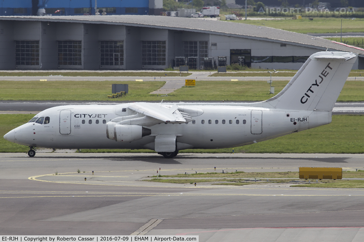 EI-RJH, 1999 BAE Systems Avro 146-RJ85 C/N E.2345, Schiphol